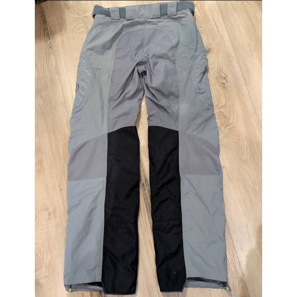 Fox Racing Dakota Women’s Moto Pants 7/8 Gray Lime Green Off-Road MX w/ Pads - Picture 3 of 12